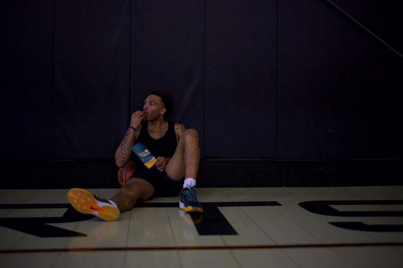 Hexablend Creatine Gummies and basketball