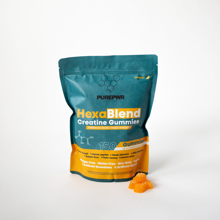 HexaBlend Creatine Gummies: 6-in-1 Formula For Elite Athletes